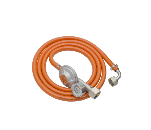 LECHAR Wąż + reduktor z manometrem + zł.krótka kątowa 2m - 1433093 - zdjęcie